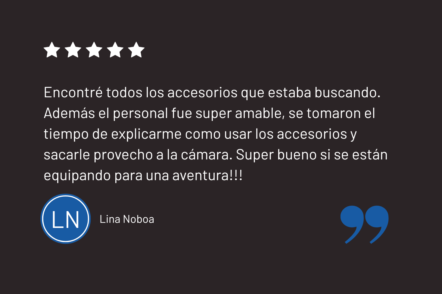 Google Customer Review on the website of 'The House Technology', specialists in action cameras and accessories for GoPro and Insta360.