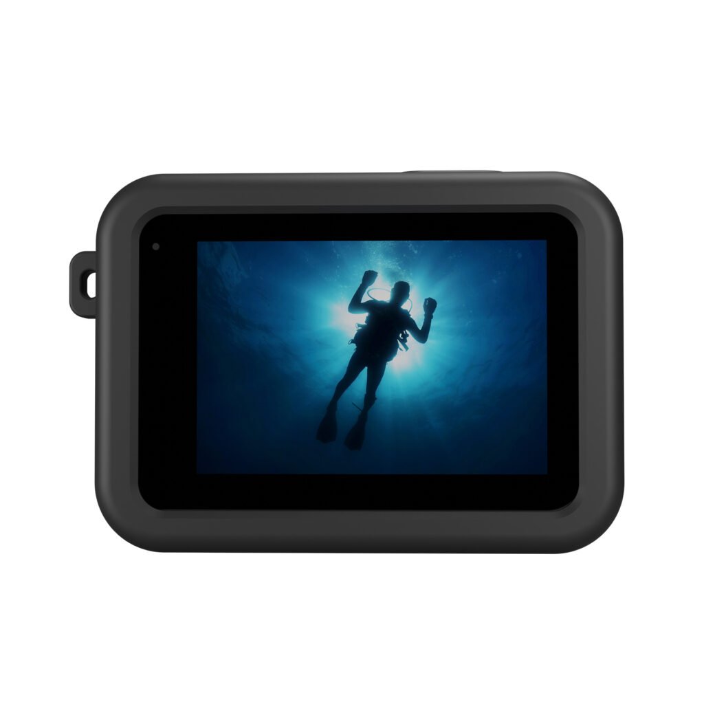 Picture of the back of a GoPro action camera on the website of 'The House Technology', specialists in action cameras and accessories for GoPro and Insta360.