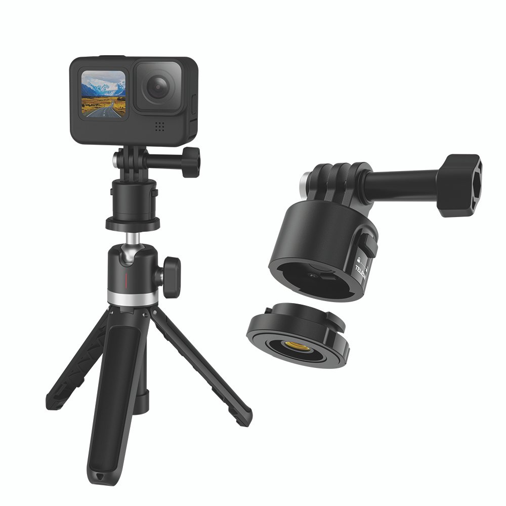 Product picture of the action camera accessory brand Telesin on the website of 'The House Technology', specialists in action cameras and accessories for GoPro and Insta360.
